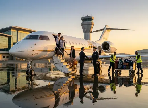 Group air charter